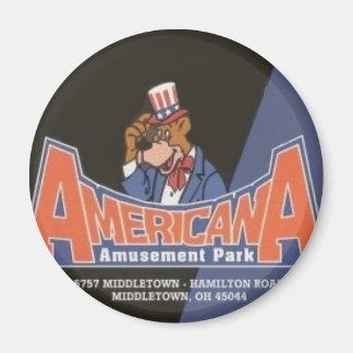 Aimant Americana Lesourdesville Amusement Park Monroe OH