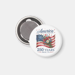 Aimant Amérique 250 Ans de Liberté 1776 2026
