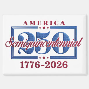 Aimant Amérique 250 Semiquincentenaire Graphique – 1776-2