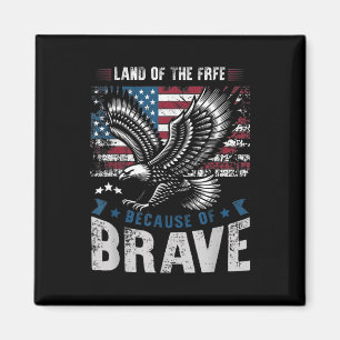 Aimant Amérique Aigle Patriotique Pays De La Liberté Parc