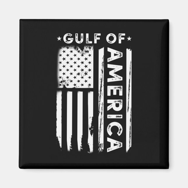 Aimant Amérique du Golfe - Golfe des États-Unis Amérique  (Devant)