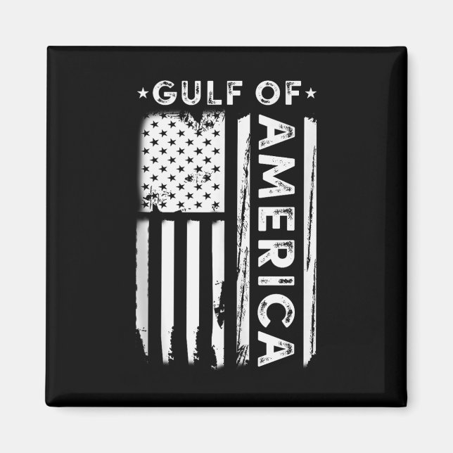 Aimant Amérique du Golfe - Golfe des États-Unis Amérique  (Devant)