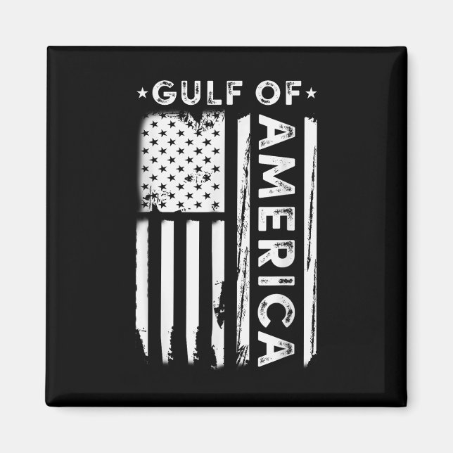 Aimant Amérique du Golfe - Golfe des États-Unis Amérique  (Devant)