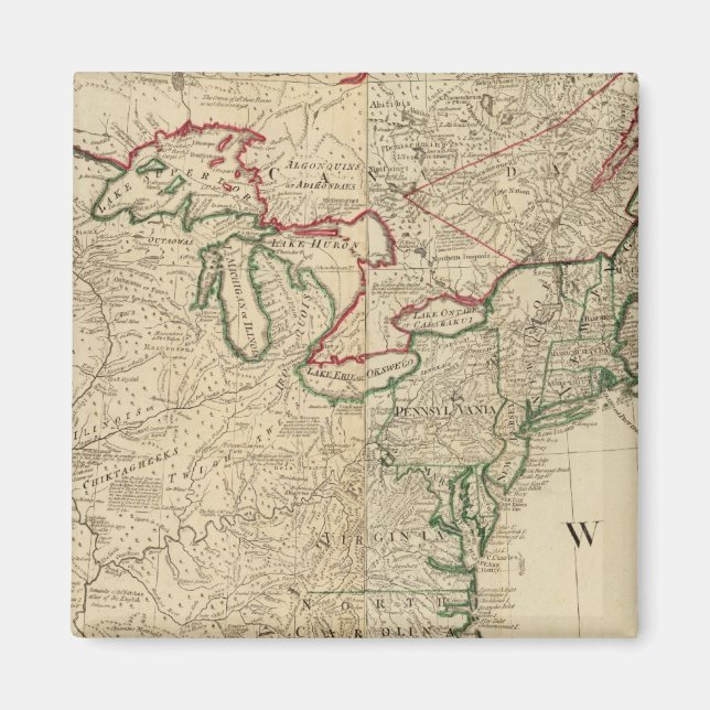 Aimant Amérique du Nord (Devant)