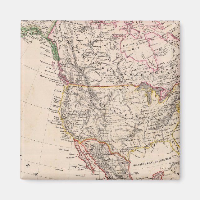 Aimant Amérique du Nord 23 (Devant)