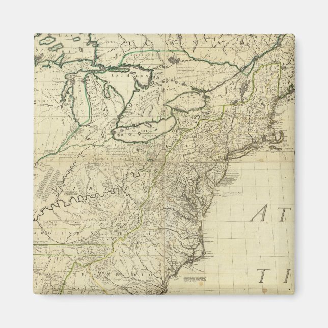 Aimant Amérique du Nord 3 (Devant)