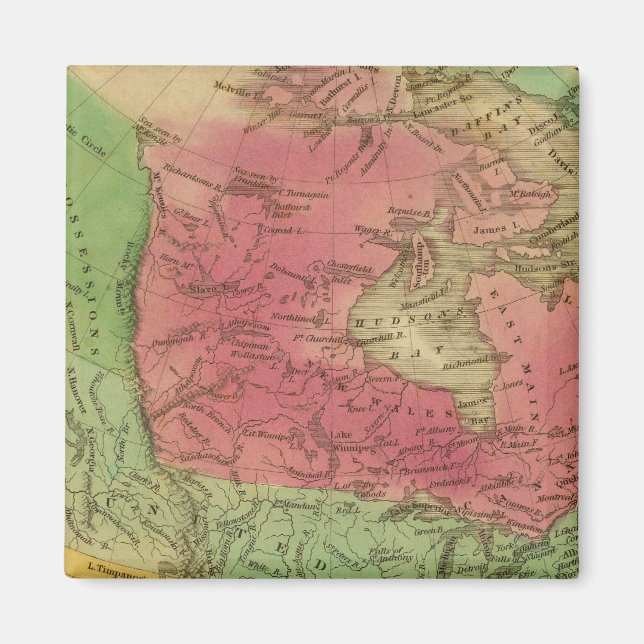 Aimant Amérique du Nord 9 (Devant)