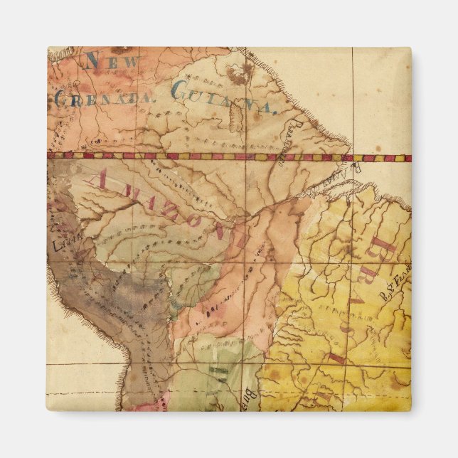 Aimant Amérique du Sud 15 (Devant)