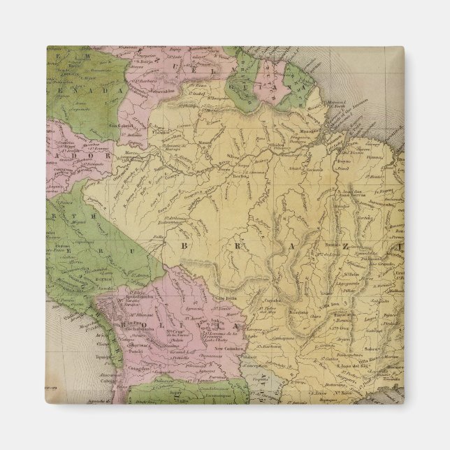 Aimant Amérique du Sud 22 (Devant)