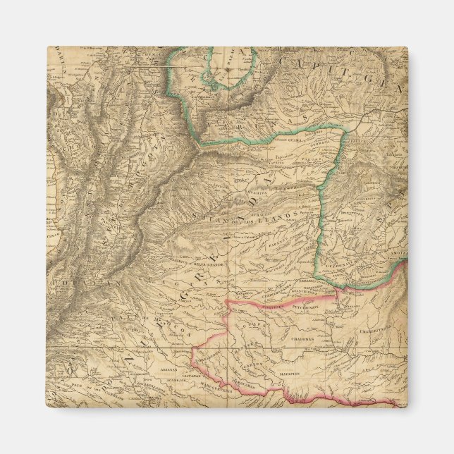 Aimant Amérique du Sud 24 (Devant)