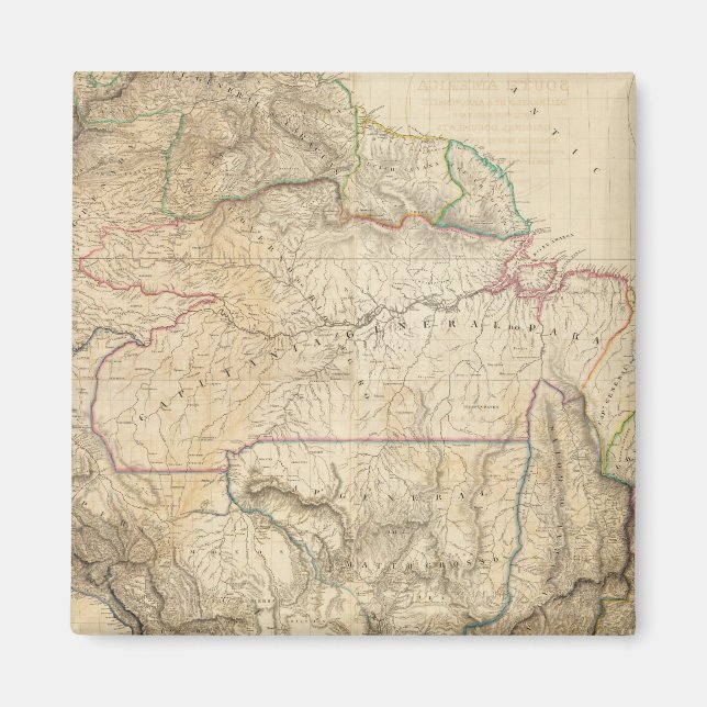 Aimant Amérique du Sud 25 (Devant)