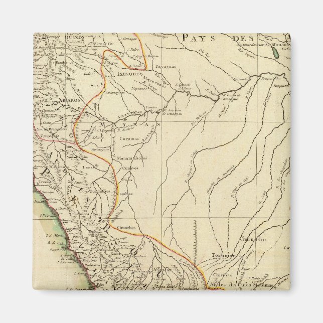 Aimant Amérique du Sud 36 (Devant)