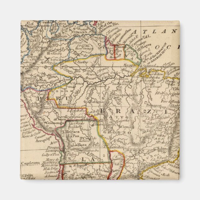 Aimant Amérique du Sud 40 (Devant)