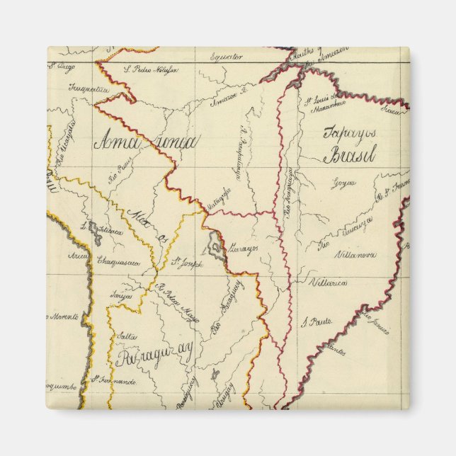 Aimant Amérique du Sud 9 (Devant)