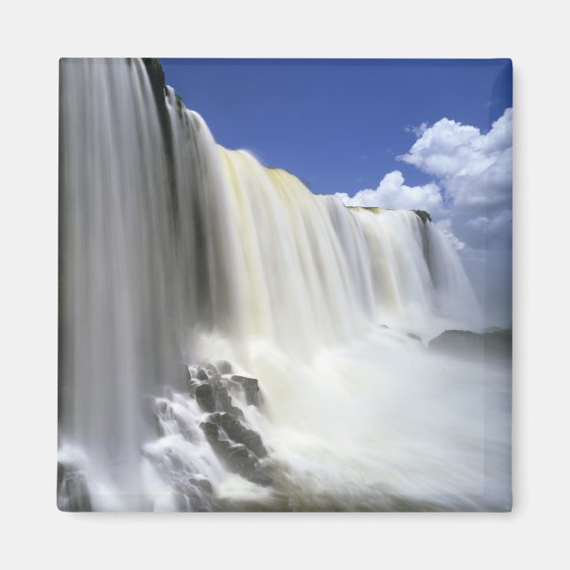 Aimant Amérique du Sud, Brésil, Igwacu, Chutes d'Igwacu. (Devant)