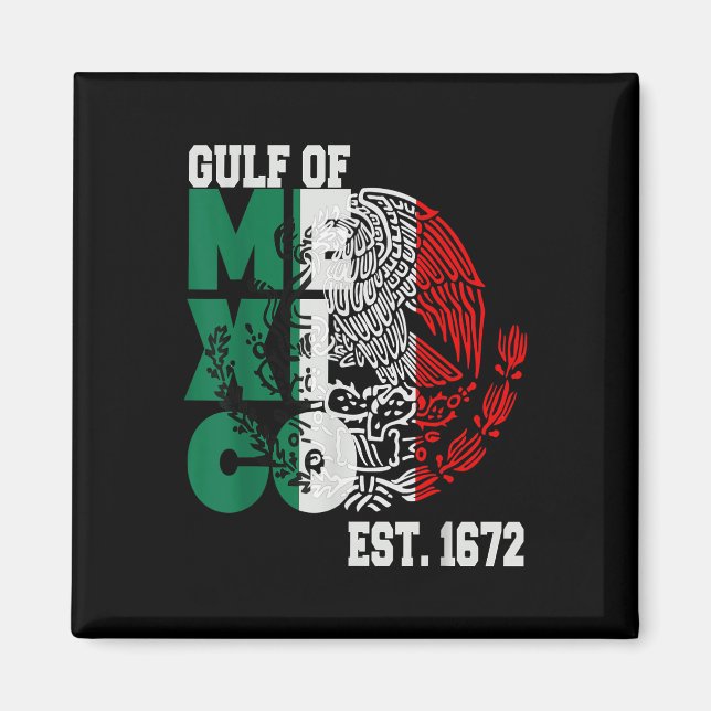Aimant Amérique Golfe Mexique - Golfe Des Etats-Unis Amér (Devant)
