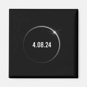 Aimant Amérique Totalité 04.08.24 Total Éclipse Solaire 2