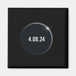 Aimant Amérique Totalité 04 08 24 Total Éclipse Solaire 2