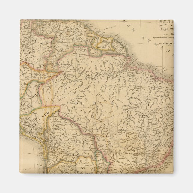 Aimant Amériques (Devant)