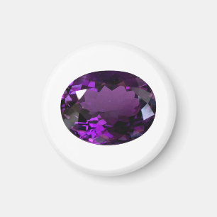 Aimant Amethyst Gemstone