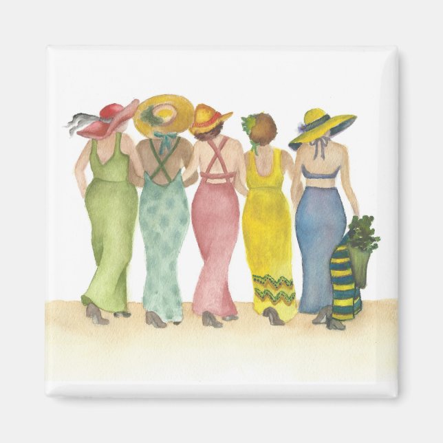 Aimant Amis de l'aimant pour toujours (Devant)