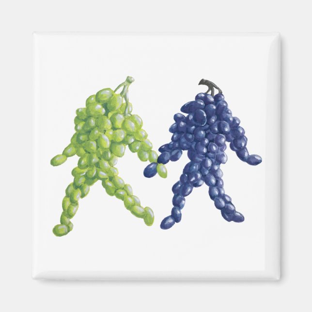 Aimant Amis du raisin (Devant)
