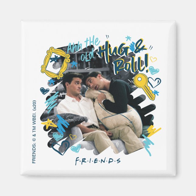 Aimant AMIS™ | L'Ancien Hug & Roll (Devant)