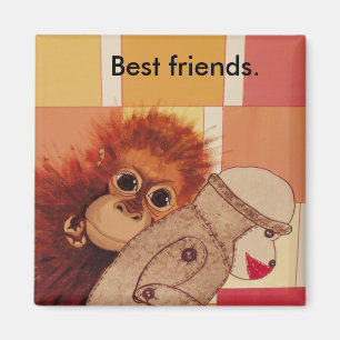 Aimant amis, les meilleurs amis
