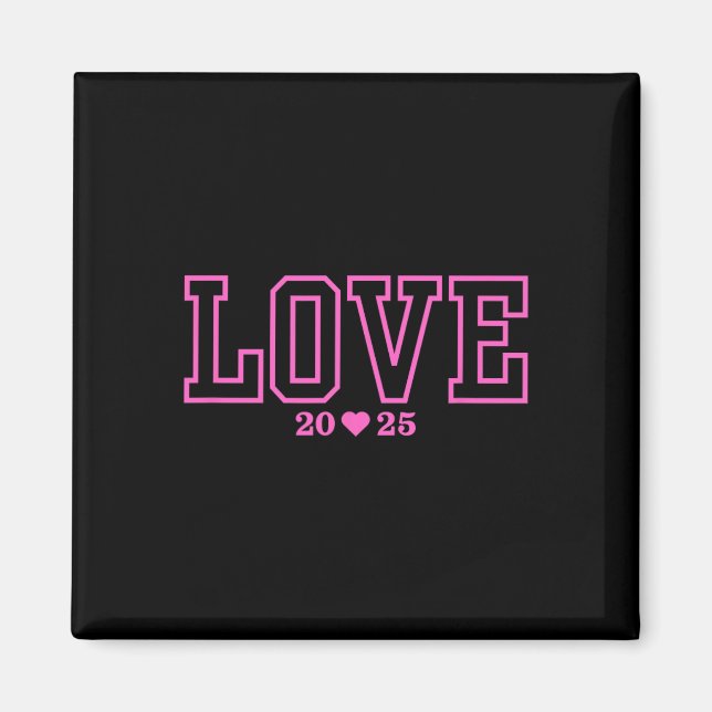 Aimant Amour 2025 Saint-Valentin Fiançailles Mariage Mari (Devant)