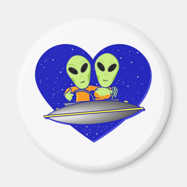 Aimant Amour Alien (Devant)