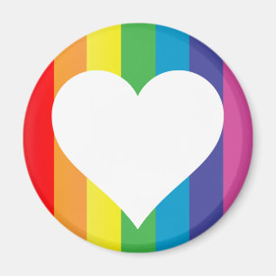 Aimant amour arc en ciel
