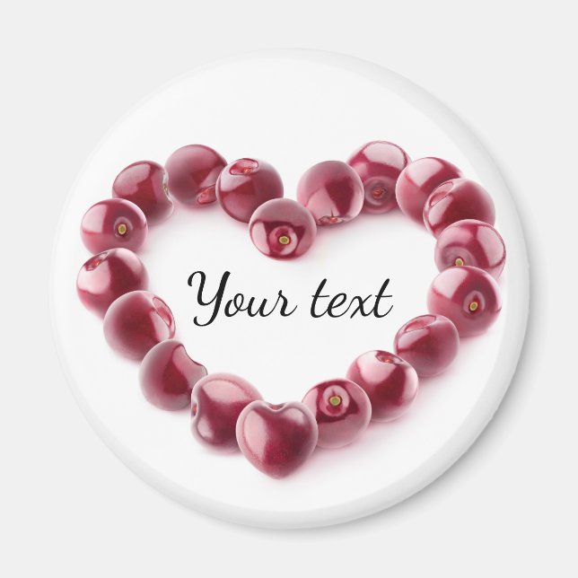 Aimant Amour cerise (Devant)