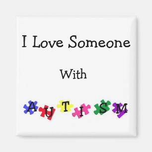 Aimant "Amour d'autisme "