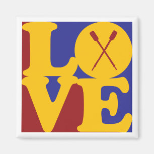 Aimant Amour d'aviron