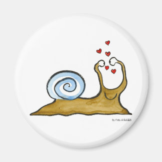 Aimant amour de l'escargot
