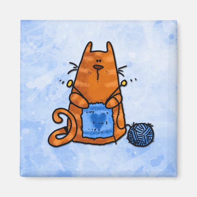 Aimant amour de paix tricot (Devant)