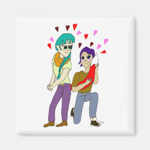 Aimant amour de queue