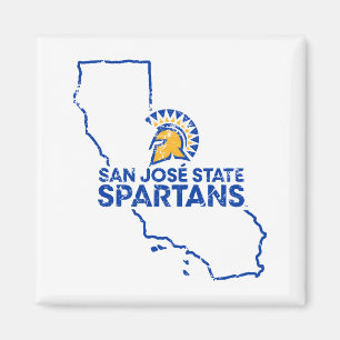 Aimant Amour de Spartans d'état de San Jose
