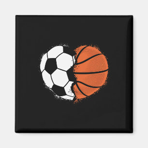 Aimant Amour de sport de football Sketll Ll pour la Saint