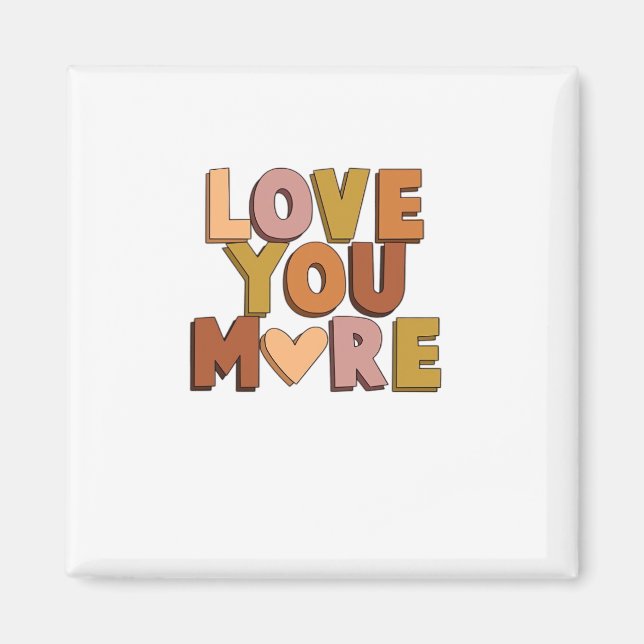 Aimant Amour de style romantique minimal  (Devant)