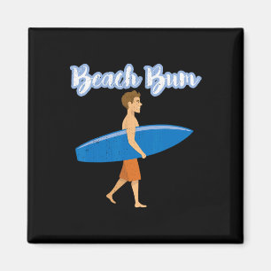 Aimant Amour de vacances d'été de plage Ocean Boy surfeur