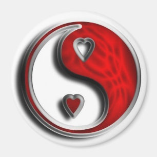 Aimant Amour de Ying Yang
