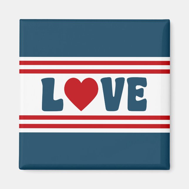 Aimant Amour design (Devant)