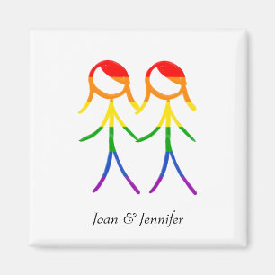 Aimant Amour En Couleur Pleine