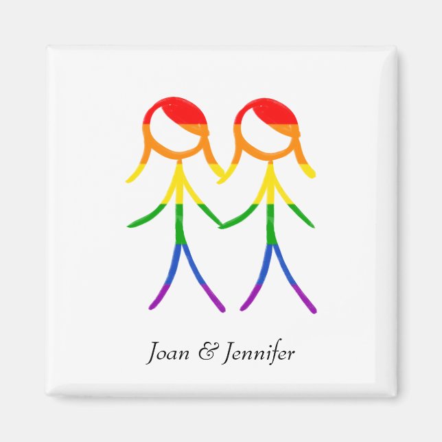 Aimant Amour En Couleur Pleine (Devant)