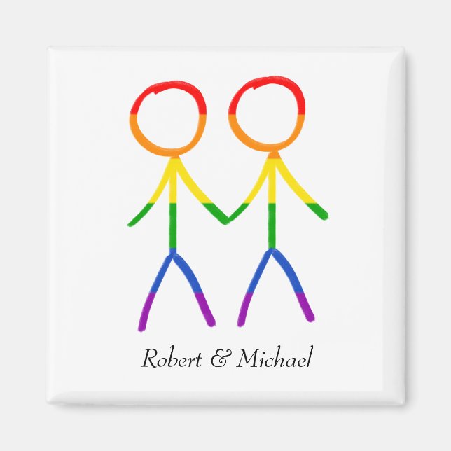 Aimant Amour En Couleur Pleine (Devant)