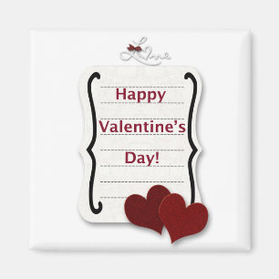 Aimant Amour Heureuse Sainte-Valentin