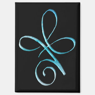 Aimant Amour inconditionnel turquoise