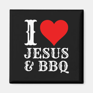 Aimant Amour Jesus Bbq Fier Christian Food Grill Viande S