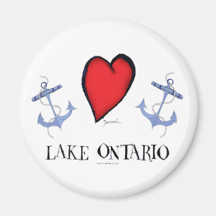 Aimant amour le lac Ontario